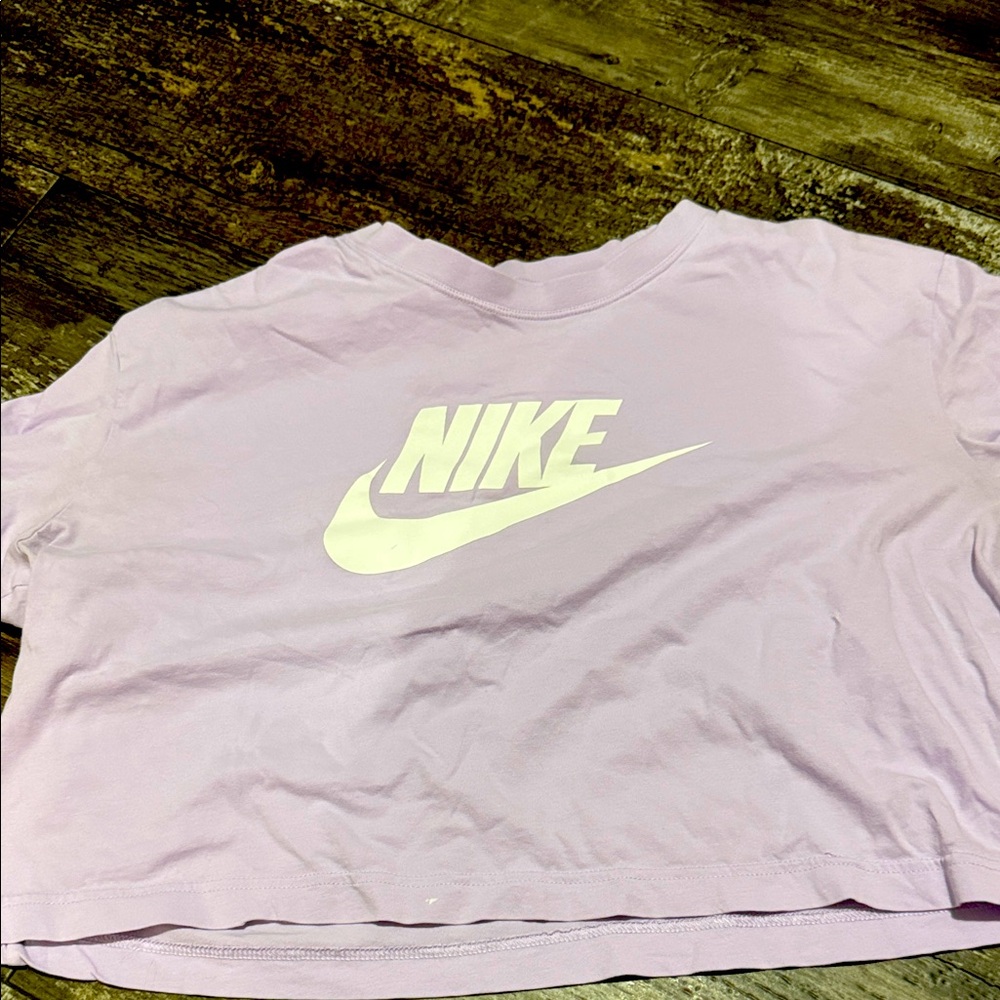 Nike Light Pink Logo Tee